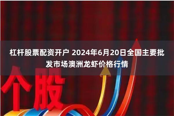 杠杆股票配资开户 2024年6月20日全国主要批发市场澳洲龙虾价格行情