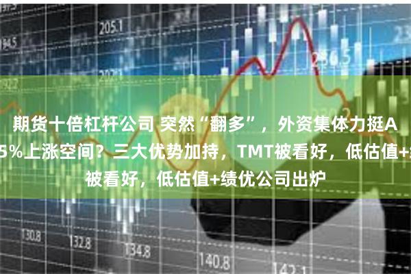 期货十倍杠杆公司 突然“翻多”，外资集体力挺A股，还有近15%上涨空间？三大优势加持，TMT被看好，低估值+绩优公司出炉