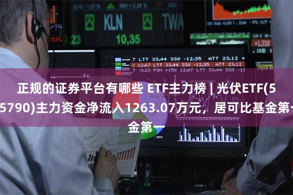 正规的证券平台有哪些 ETF主力榜 | 光伏ETF(515790)主力资金净流入1263.07万元，居可比基金第一