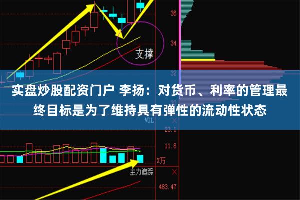 实盘炒股配资门户 李扬：对货币、利率的管理最终目标是为了维持具有弹性的流动性状态