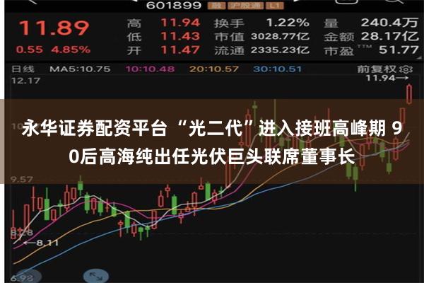 永华证券配资平台 “光二代”进入接班高峰期 90后高海纯出任光伏巨头联席董事长