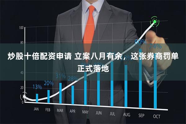 炒股十倍配资申请 立案八月有余，这张券商罚单正式落地