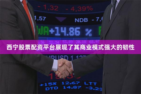 西宁股票配资平台展现了其商业模式强大的韧性